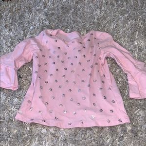 Girls Pink Flower Shirt